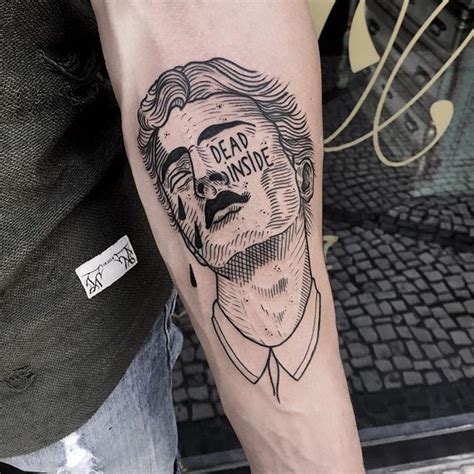 dead  tttism lovettt blkttt darkartists linework balmtattoo