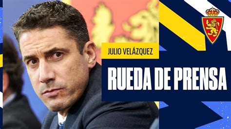 EN DIRECTO Rueda de prensa de Julio Velázquez YouTube