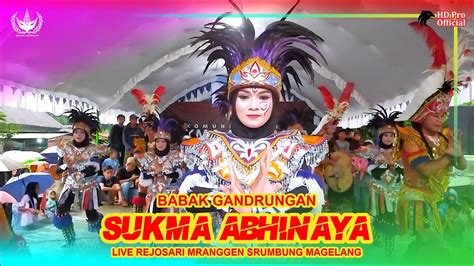 Babak Gandrungan Putra Putri Sukma Abhinaya Topeng Ireng Live