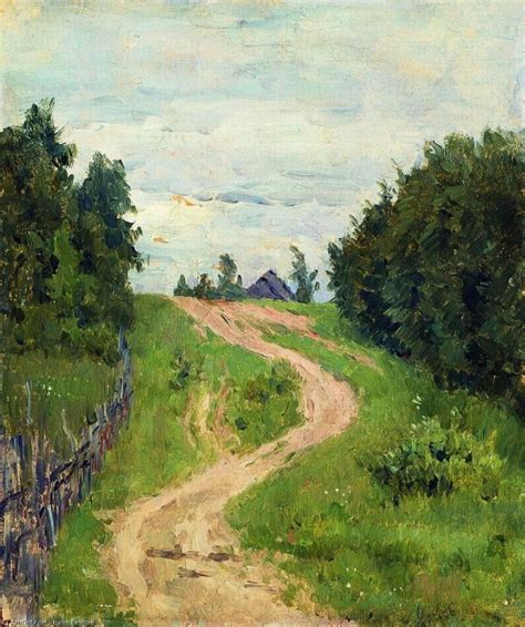 Artwork Replica Trail By Isaak Ilyich Levitan Russia