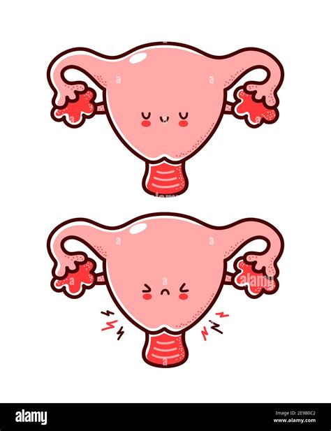 Uterine Cervix Cancer Stock Vector Images Alamy