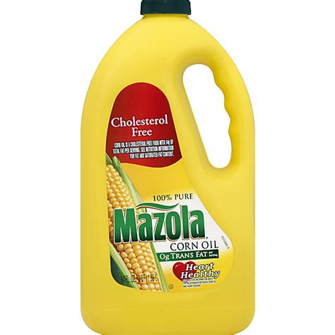 Mazola Pure Corn Oil Fl Oz Jug Shop Martins Emerald