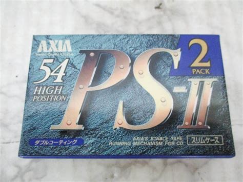 Yahooオークション Axa Ps Ⅱ 2pack カセットテープ C 9