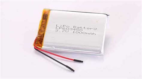 LP503759 3 7V 1200mAh 4 44Wh Lithium Polymer Battery With Molex 51021 0300