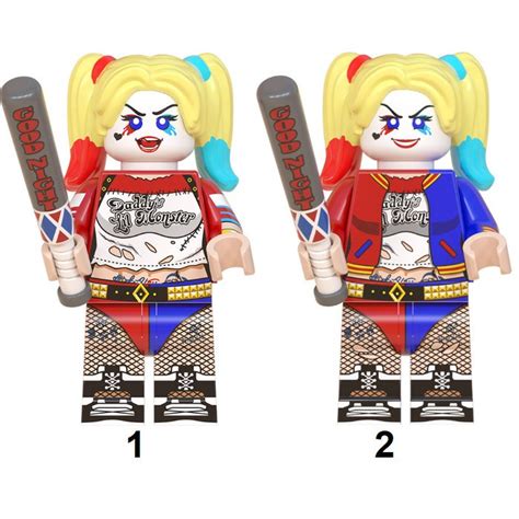 Jual Dc Batman Suicide Squad Harley Quinn Joker Minifig Minifigure