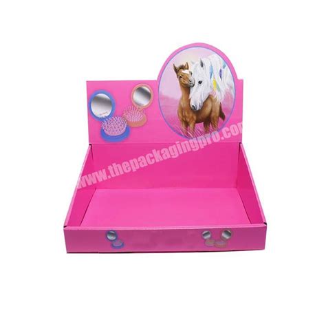 Collapsable Corrugated Box Counter Display Boxes Cardboard Paperboard