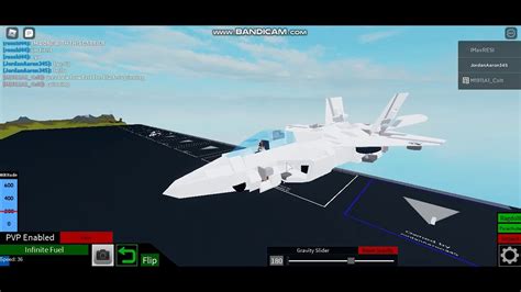 ROBLOX Showcase F22 F35 Plane Crazy 1 30 Likes For A Tutorial YouTube