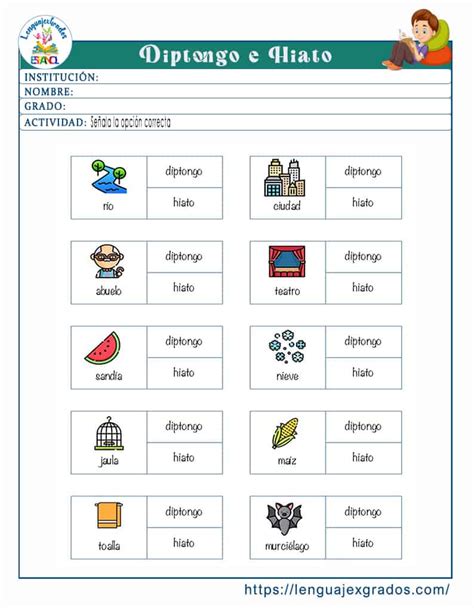 Qu Son Diptongos E Hiatos Para Ni Os Con Ejercicios