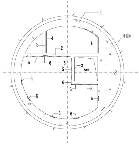 一种竖井及其施工方法与流程