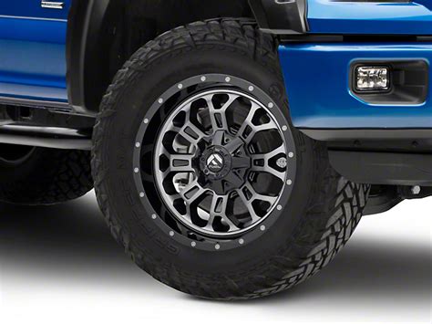 Fuel Wheels F 150 Crush Matte Black Machined 6 Lug Wheel 20x9 1mm