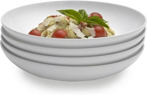 Mikasa Delray Bone China Pasta Bowl 9 Inch Set Of 4 White For Sale