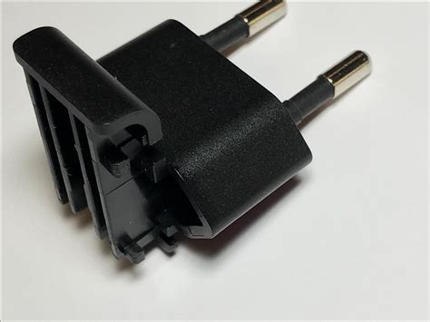 Eu Slide Attachment Plug For Apd Ac Adapter 12v 25a Wa 30j12r