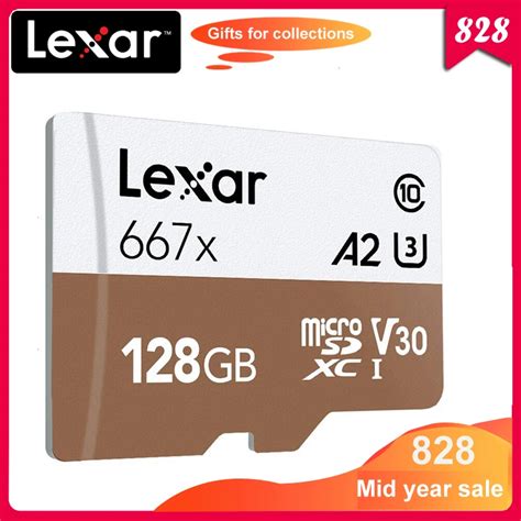 Original Lexar X Micro Sd Card Sdxc Uhs I Gb Gb Gb A