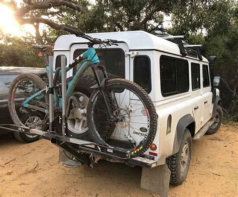 Extreme Duty 4x4x2 600 40 Bicycle Carrier For Land Rover