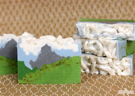 Alpine Adventures Cold Process Tutorial Soap Queen