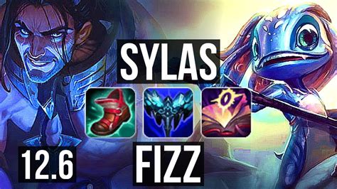 SYLAS Vs FIZZ MID Legendary 17 2 10 7 Solo Kills 300 Games KR