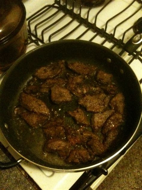 Eating my Deer: Liver and Onions