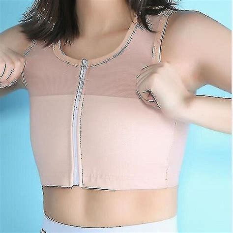 Women Ice Silk Breathable Chest Binder Tomboy Lesbian Transgender