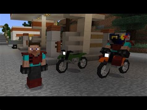 Minecraft Motorsiklet B L M Youtube