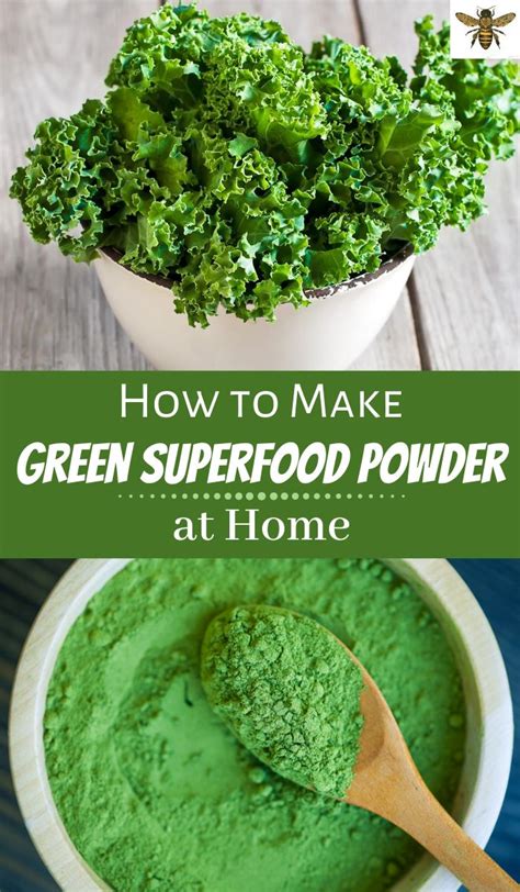 DIY Green Superfood Powder | Green superfood powder, Superfood powder ...