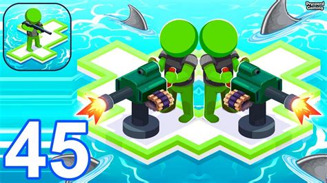 War Of Rafts Crazy Sea Battle Gameplay Walkthrough Part Stickman