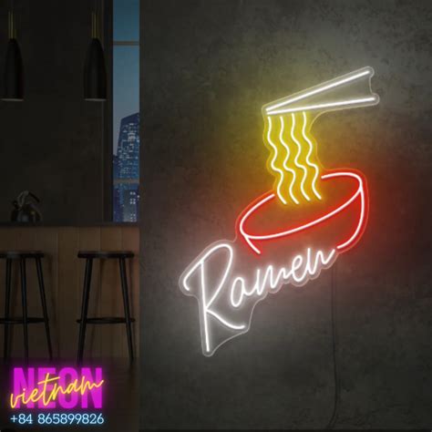 Bowl Of Ramen Noodles Led Neon Sign Neon Viet Nam