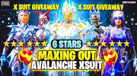 AVALANCHE X SUIT Maxing Out X Suit Giveaway On 2k Views MechanicYT