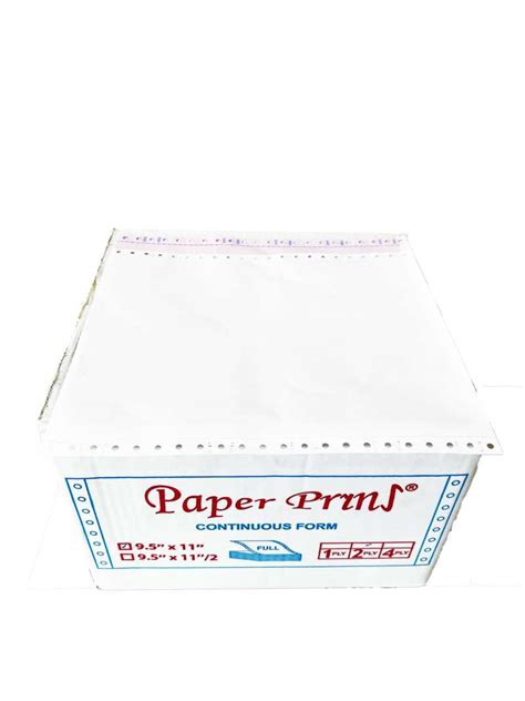 Promo PAPERPRYNS CONTINUOUS FORM 9 5 X 11 ISI FULL 2PLY PM Diskon 7