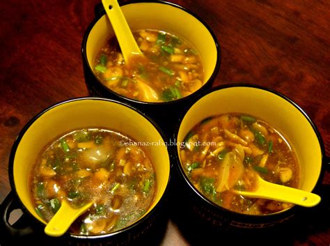 Chinese Mushroom Soup | Mushroom & Chicken Soup - Soup/Porridge - Shanaz Rafiq Recipes