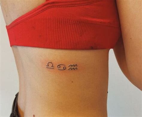 Tatouage de signes astrologiques 120 idées et inspirations