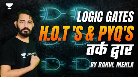 Logic Gates H O T S Pyq S Electronics Physics