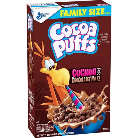 Cocoa Puffs Chocolate Cereal With Whole Grains 209 Oz