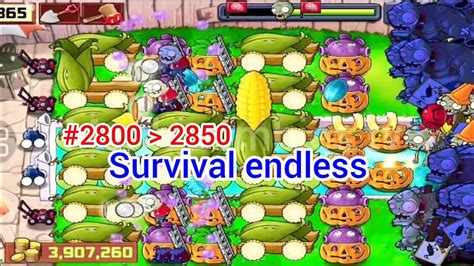 Pas 2800 2850 PVZ Survival Endless ManhzombiesTV YouTube