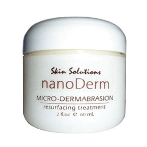 NanoDerm Microdermabrasion Cream Improve Scars and Stretch Marks 60ml 2 ...