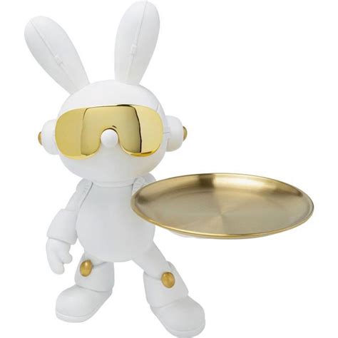 D Co Lapin Blanc Majordome Kare Design Cdiscount Maison