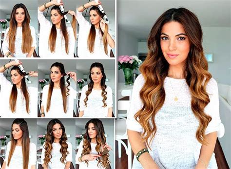 6 Brilliant Curly Hair With Curling Iron Hairstyles