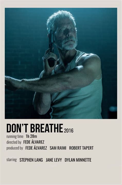 Dont Breathe Horror Movie Posters Movie Posters Minimalist Movie