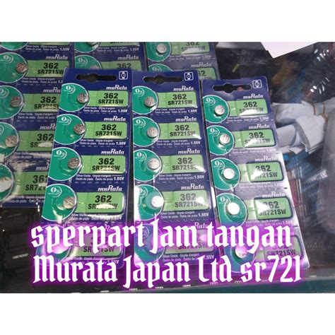 Jual BATERAI JAM TANGAN SR 721 MURATA JAPAN | Shopee Indonesia