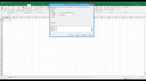 How To Open A Tab Delimited File In Excel [hd] Youtube