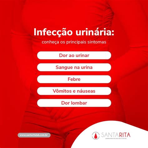 Infecção urinária Laboratório Santa Rita