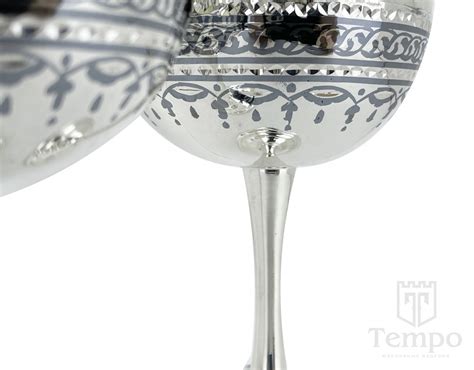 Бокал с ониксом на серебряной ножке на 190 мл – купить в интернет ...