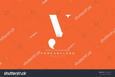 Alphabet Letters Initials Monogram Logo Yvvy Stock Vector Royalty Free