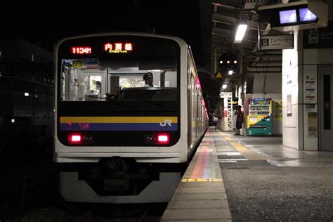 新・姉崎機関区 2011年8月11日の蘇我駅 電車篇