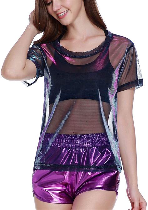 Pin By Marissa On Style Rave Babe Vibe Clothes Mesh Shirt Outfit