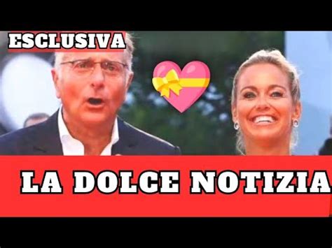 Paolo Bonolis E Sonia Bruganelli La Dolce Notizia Di Pochi Secondi Fa