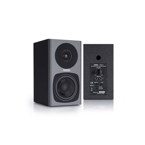 Fostex Pm D Active Studio Monitor Black Single Gear Music