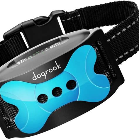 Dogrook Dog Bark Collar Rechargeable Smart Anti Barking Collar For