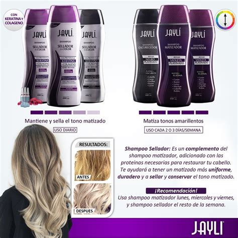 Shampoo Matizador Negro Platinado Jayli Ml Jayli