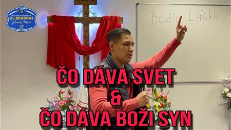 O D Va Svet A O D Va Bo I Syn El Shaddai Roma Church Youtube