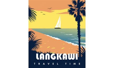 Langkawi Map Designs Graphics